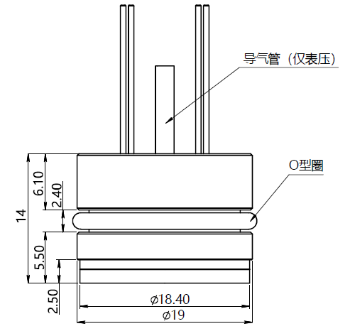 高レンジ圧力センサー